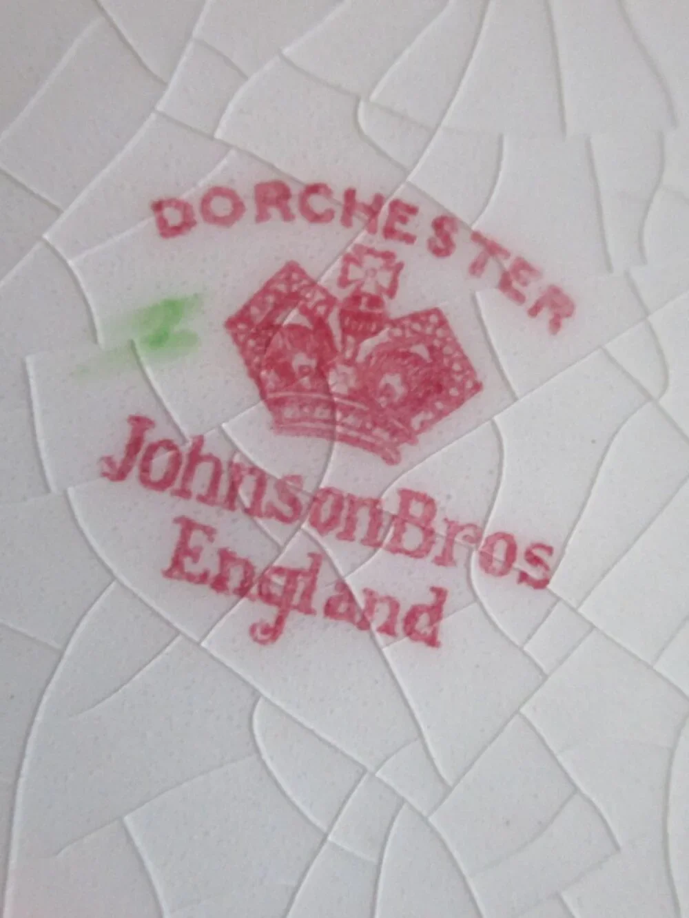 VINTAGE JOHNSON BROTHER/DORCHESTER PLATTER/12.25X9.75